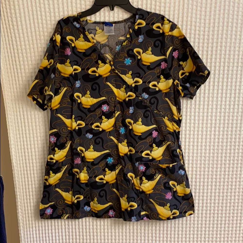 Aladdin scrub top